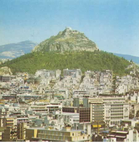 older picture taken from the Acropolis and thats Syntagma Sq. partially visible in the center