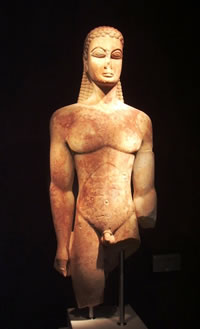 archaic figure