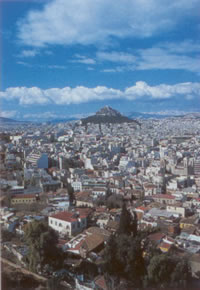 best views of athens from Mt. Lyk