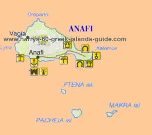 map greek island of anafi anaphi
