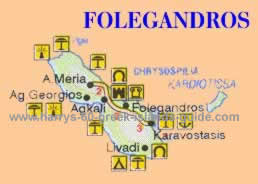 folegandros greek island map
