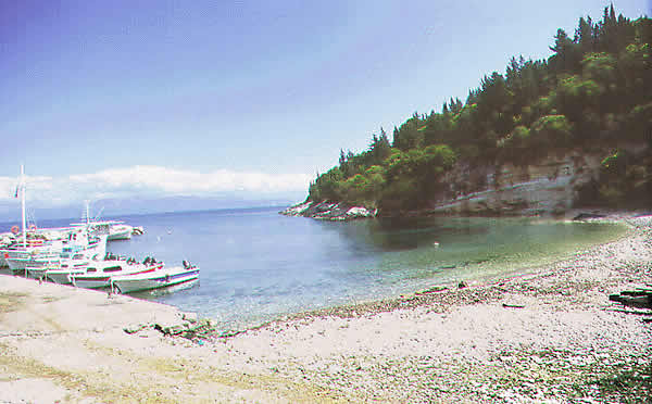 cove with fishing boats