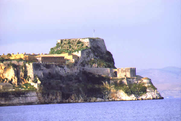 castle corfu town